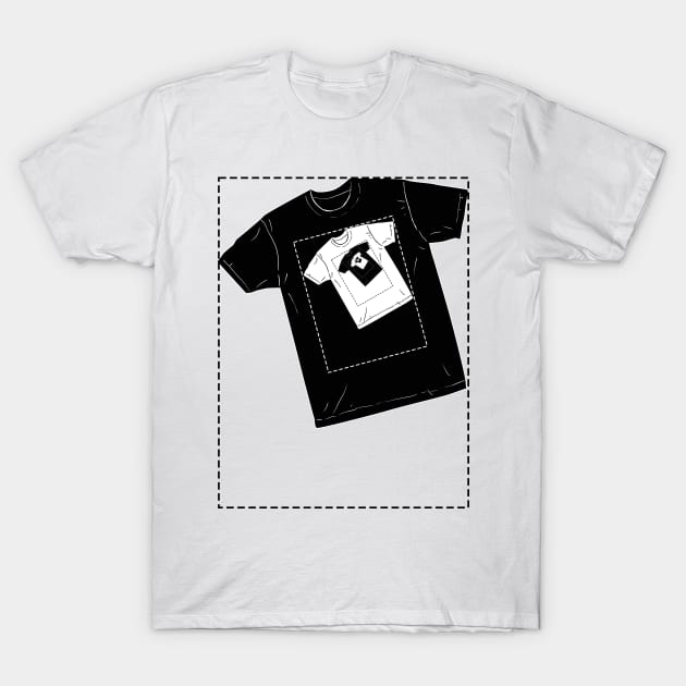 Droste effect, shirtception T-Shirt by Studio DAVE